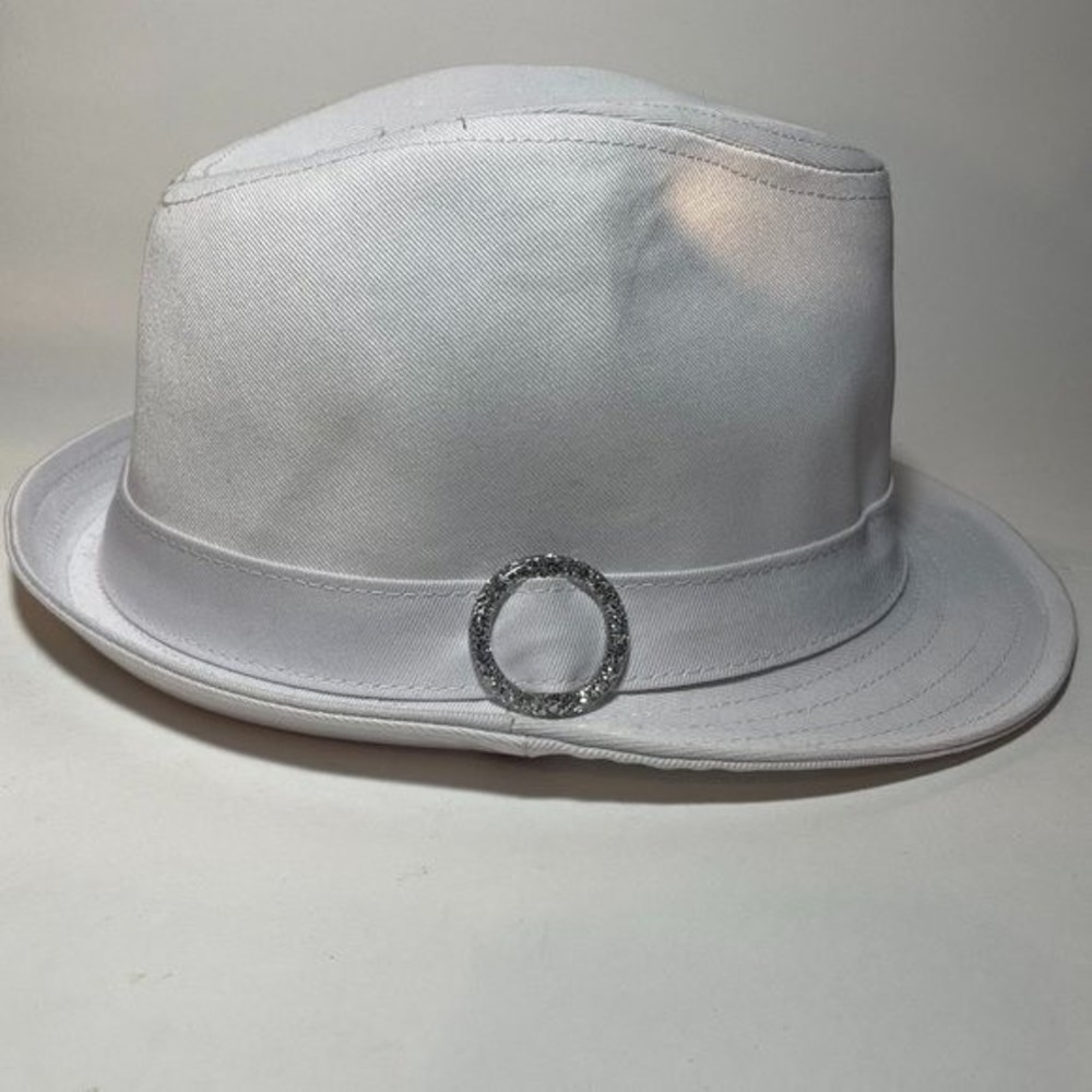 Joe Boxer Mens Fidora Hat with Glitter Embellished Ring on the Band  NWOT